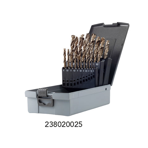 Assortimento di punte al cobalto 8% in box ABS