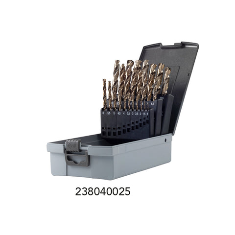 Assortimento di punte al cobalto 5% in box ABS