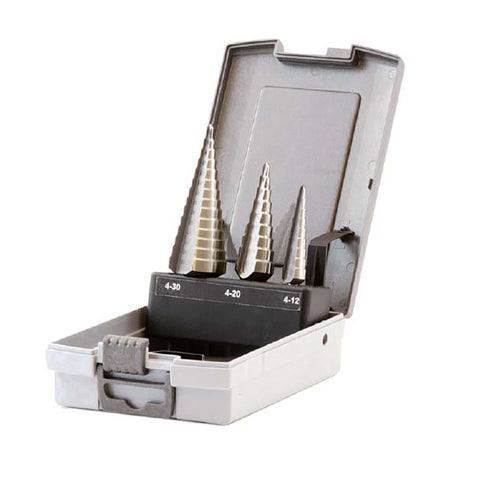 Assortimento di utensili a gradino HSS