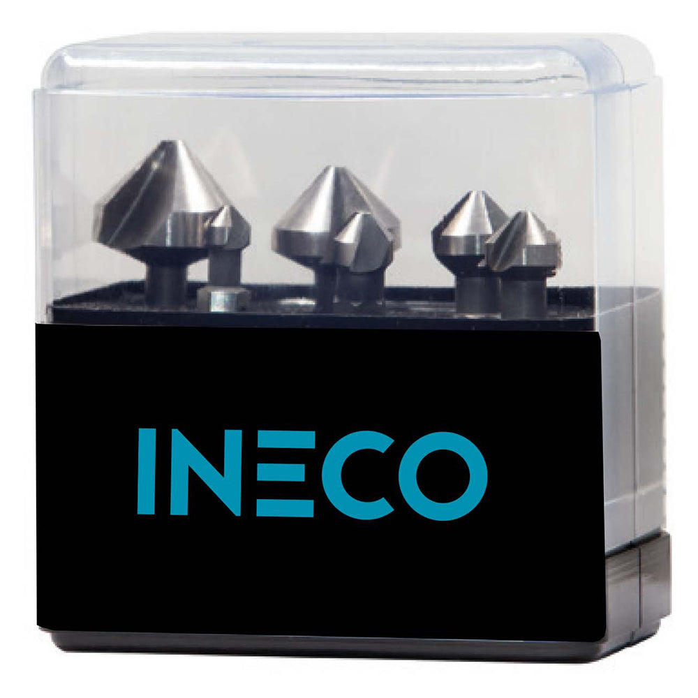 Assortimento di svasatori a 90° con attacco 1/4”
