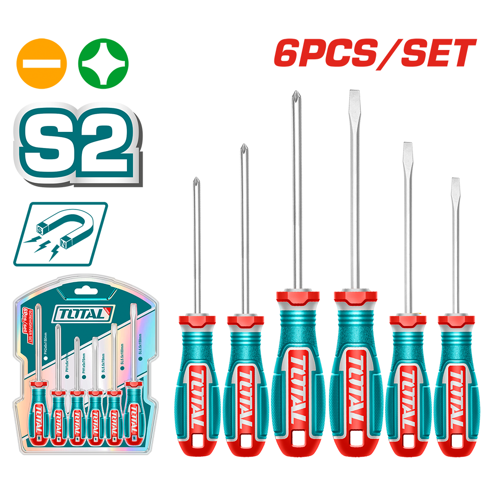 Set 6 giraviti intaglio e Phillips®