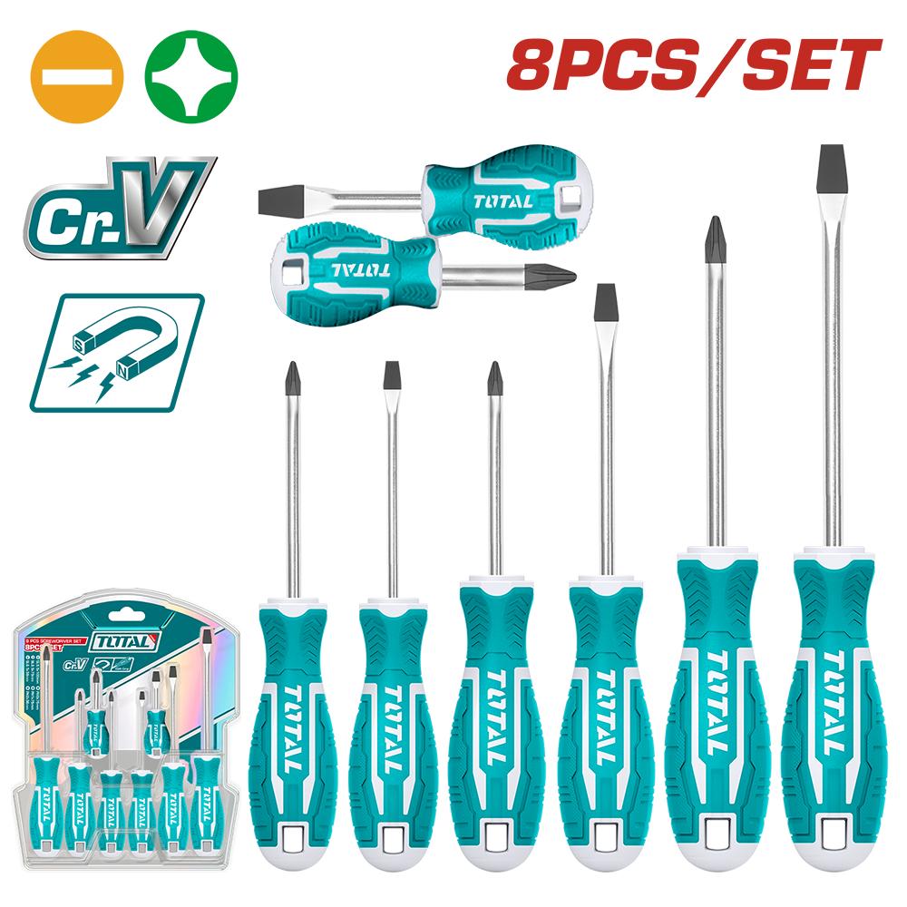 Set 8 giraviti intaglio e Phillips®