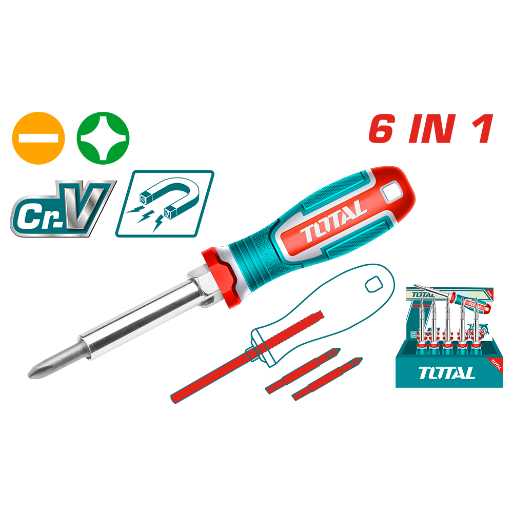 Set giravite portainserti 6 in 1