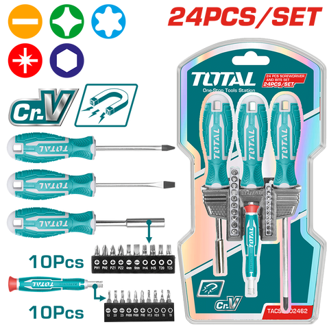 Set di giraviti portainserti, 24 pezzi
