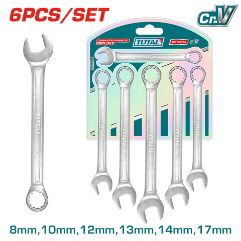 Set chiavi combinate, 6 pezzi