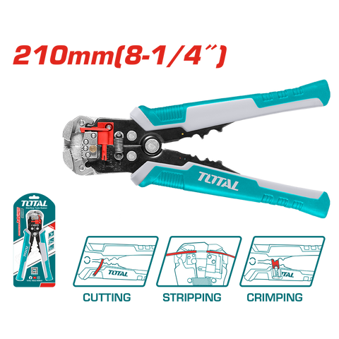 Pinza spellafili automatica tripla funzione
