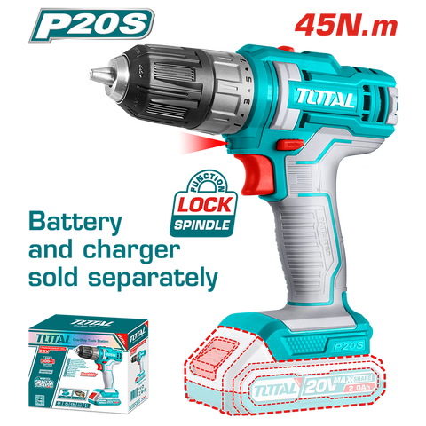 Trapano Avvitatore 20V, 45 Nm - Solo Corpo Macchina