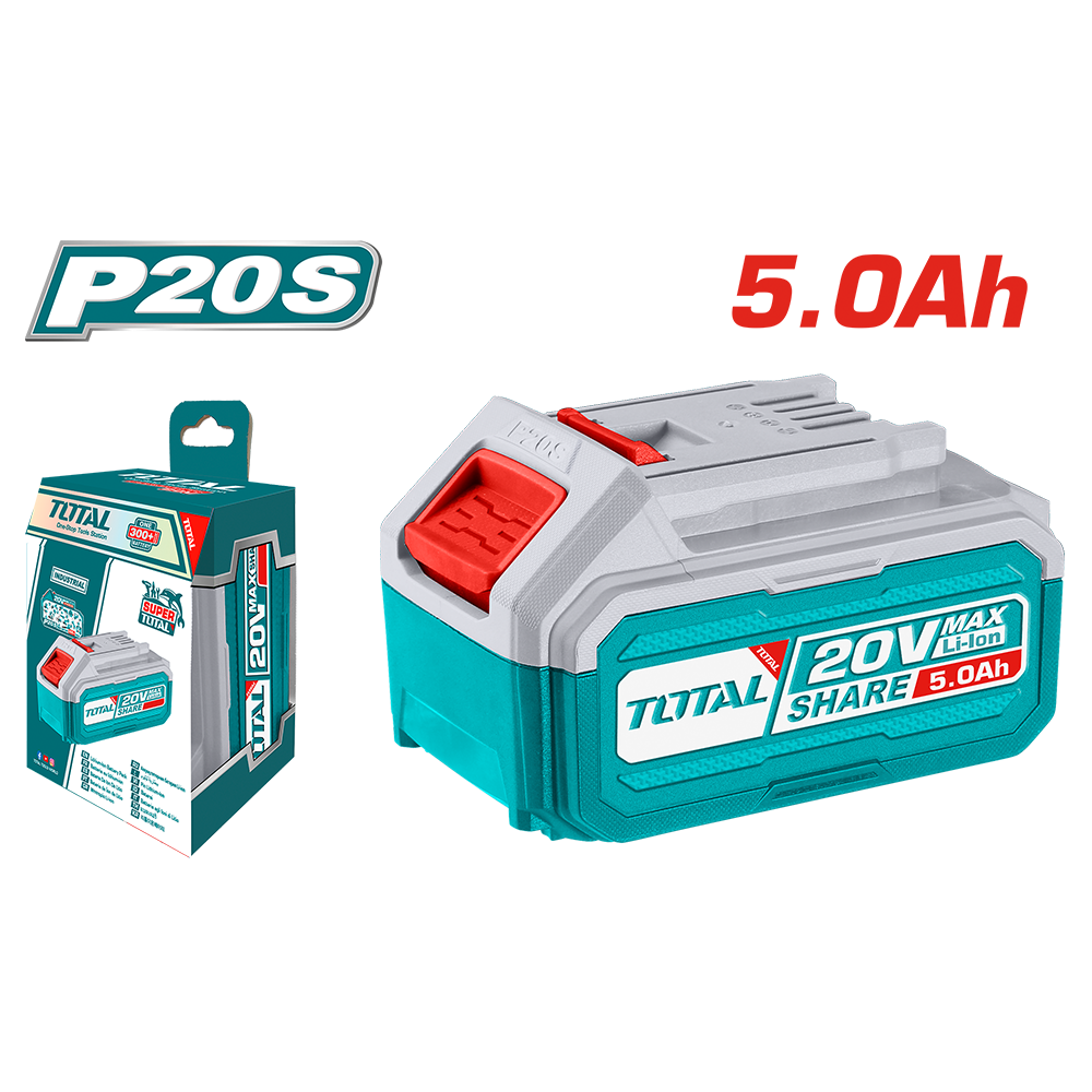 Batteria al Litio 20 V 5 Ah con indicatore LED