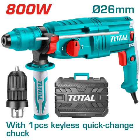 Martello Tassellatore 800 W, Ø 26 mm