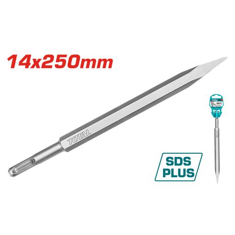 Scalpello SDS-PLUS a punta 250 mm