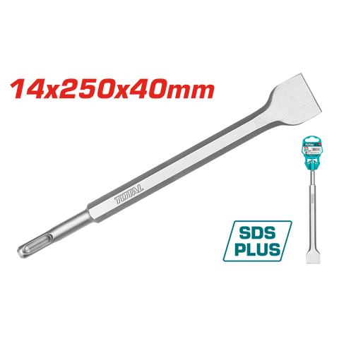 Scalpello SDS-PLUS piatto largo 40x250 mm