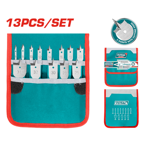 Set 13 mecchie per legno