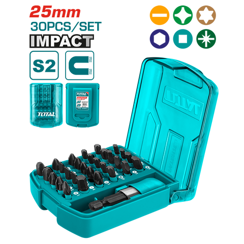 Set 30 Inserti per Avvitatori ad Impulsi