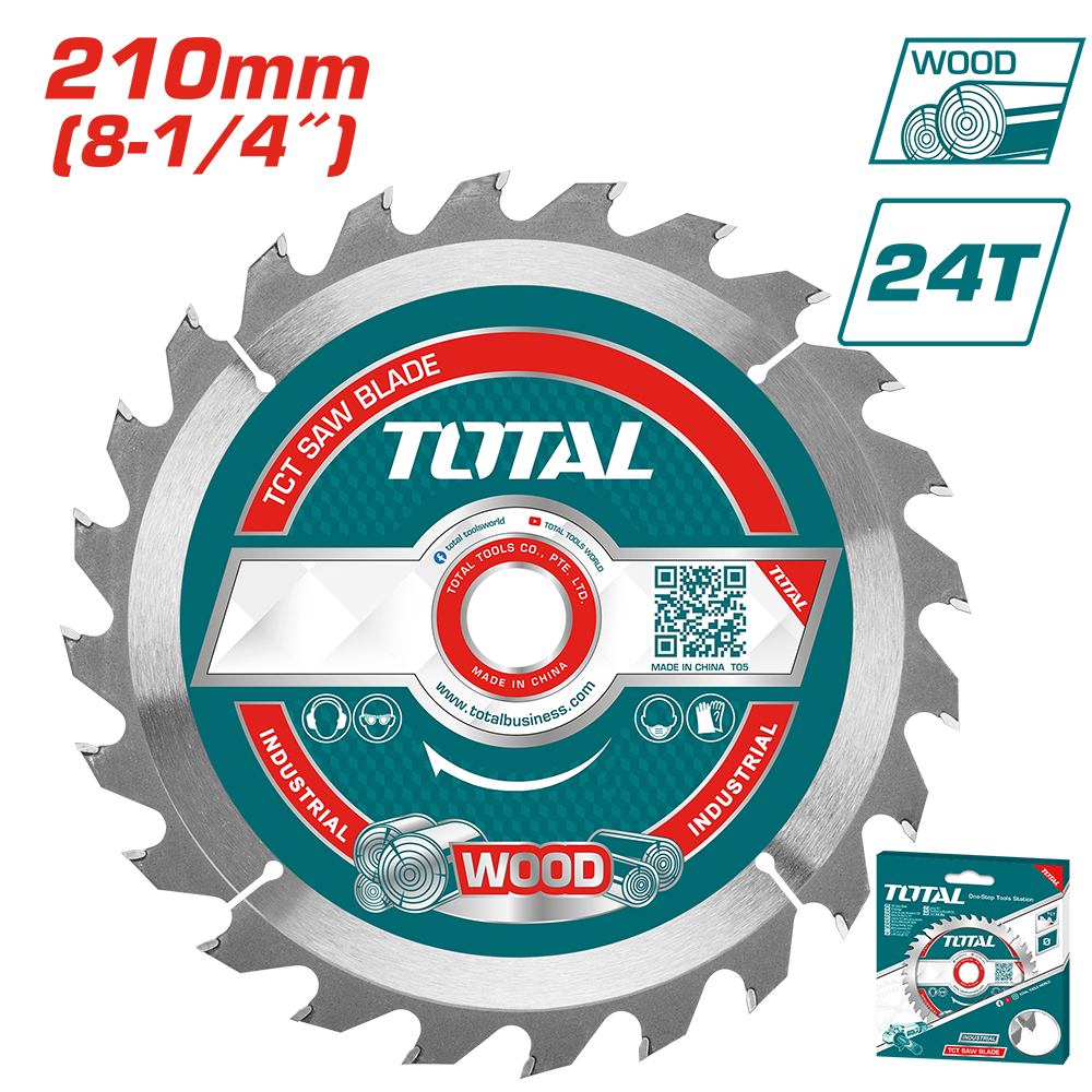 Disco Taglio Legno per Troncatrici – Ø 210 mm