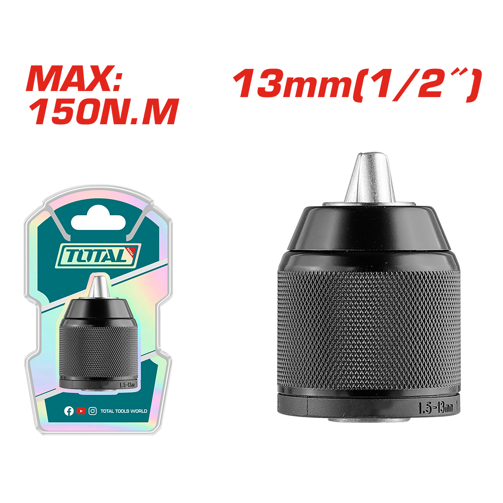 Mandrino a Percussione Senza Chiave 13mm