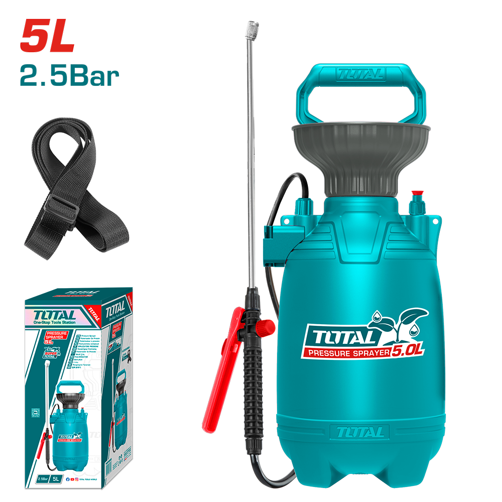 Spruzzatore a Pressione con Tracolla 5L