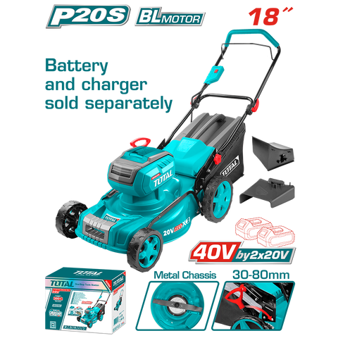 Rasaerba a Batteria 40V, Ø 46 cm SOLO CORPO MACCHINA