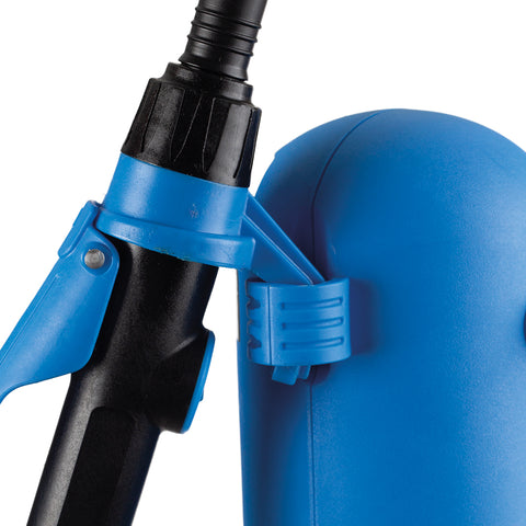 Pompa elettrica per fluidi a doppia alimentazione – Compatta e versatile