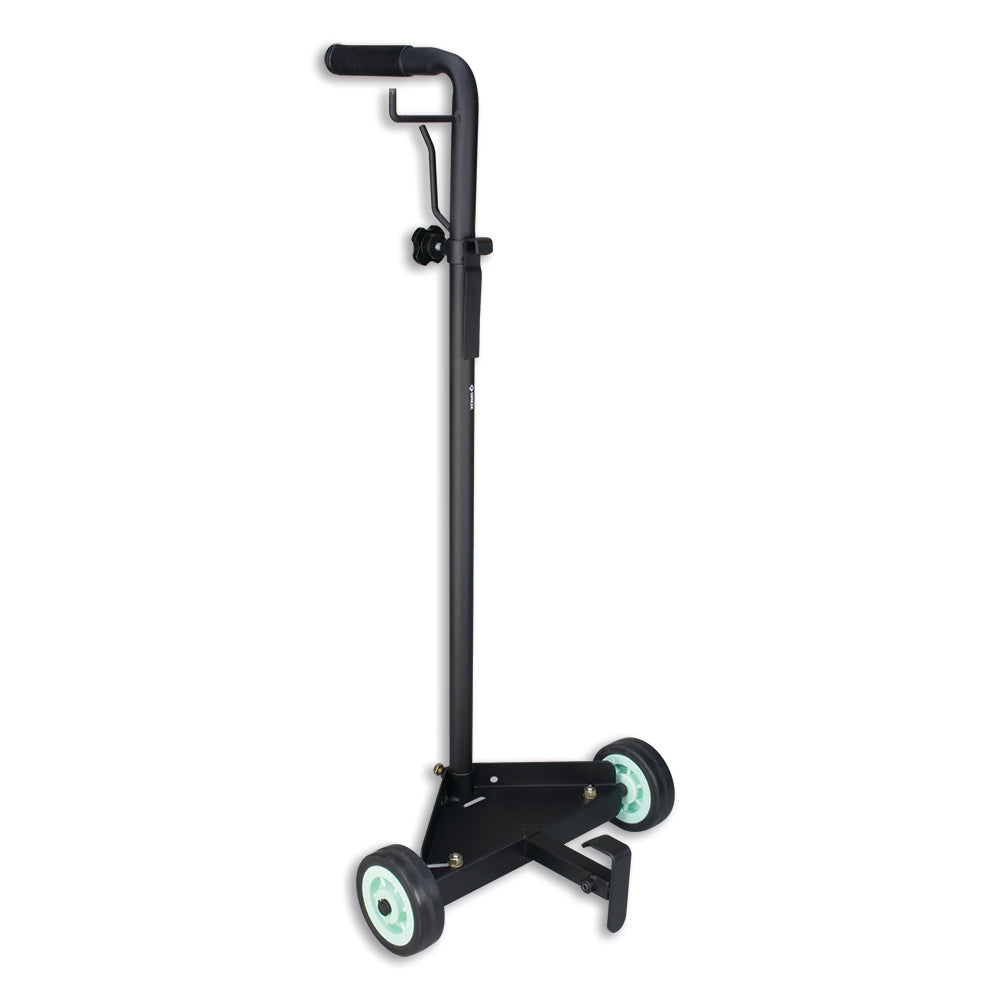 Carrello per fusti regolabile