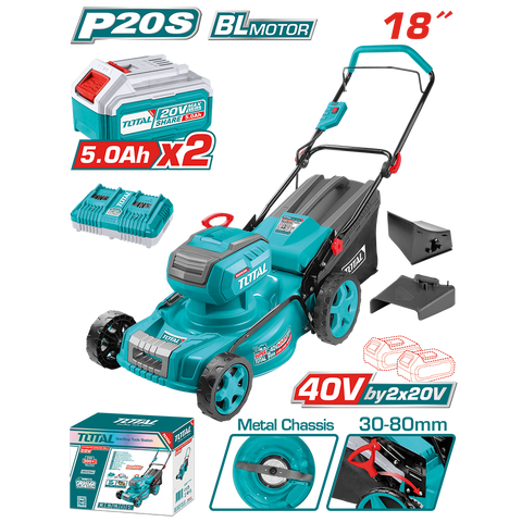 Rasaerba a Batteria 40V, Ø 46 cm SOLO CORPO MACCHINA