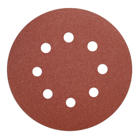 Set 5 dischi abrasivi per levigatrici rotorbitali
