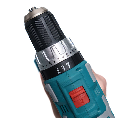 TRAPANO AVVITATORE 20 V CON PERCUSSIONE, MOTORE BRUSHLESS, 2 BATTERIE