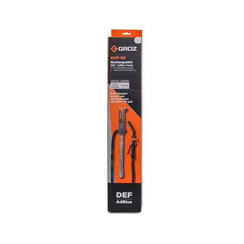 Pompa a batteria ricaricabile per DEF/Adblue