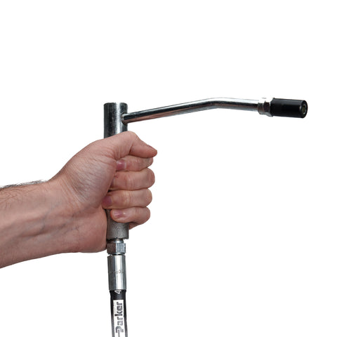 Ingrassatore a pedale con fusto