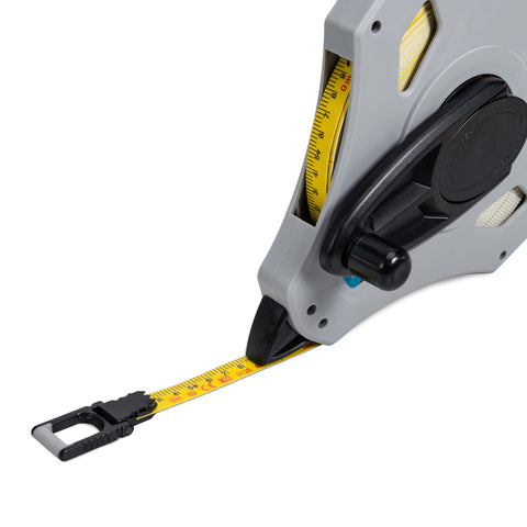 Rotella metrica INECO FAST FIBER con nastro in fibra ad avvolgimento rapido